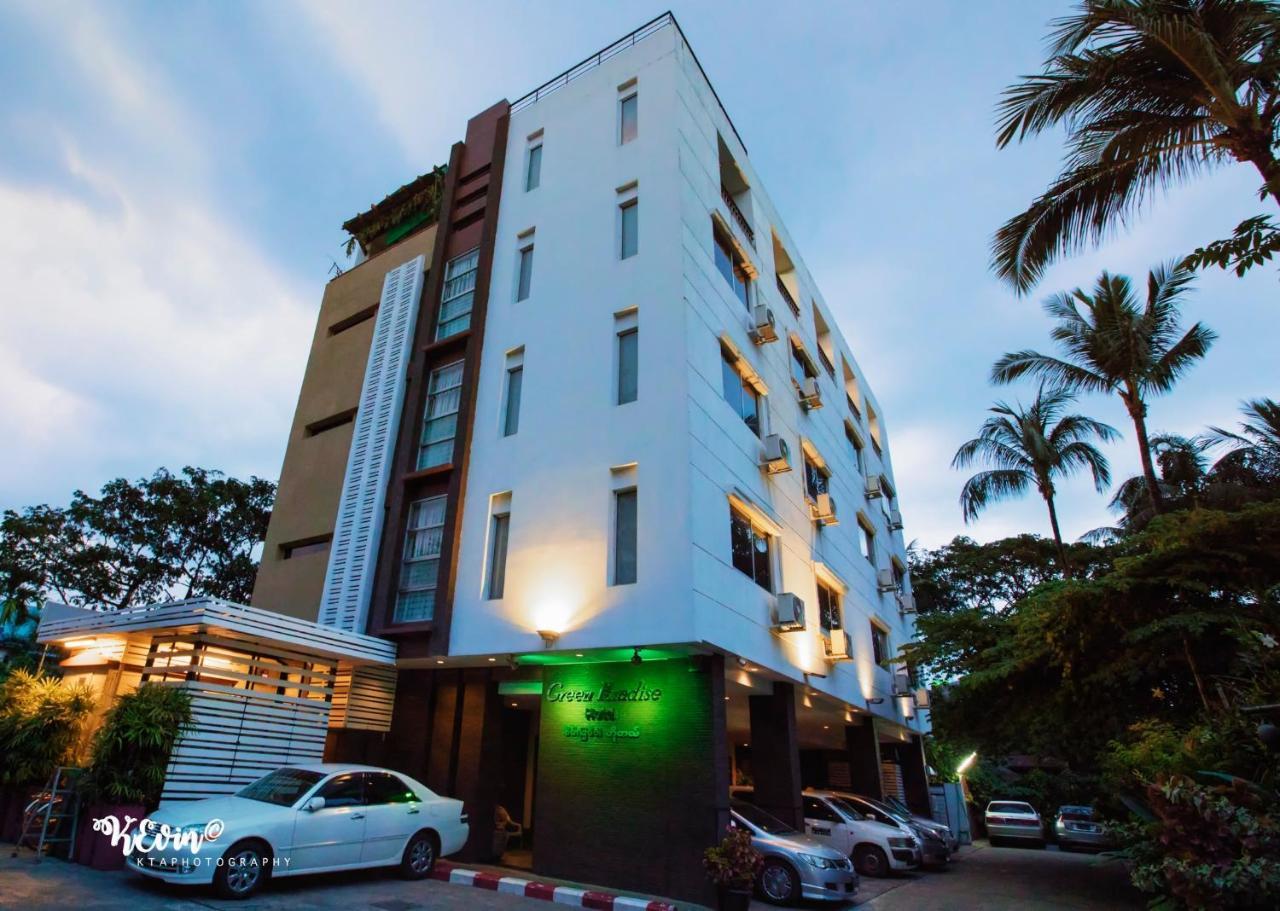 Green Paradise Hotel Yangon Ngoại thất bức ảnh